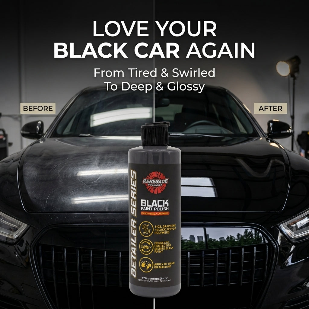 Bring Back That Deep, Mirror-Black Finish