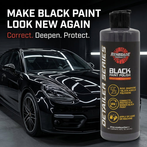 Bring Back That Deep, Mirror-Black Finish