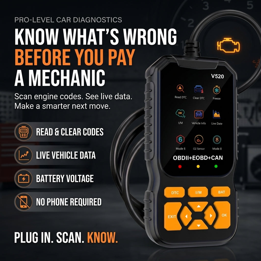 AutoSage™ Car Diagnostic Scanner