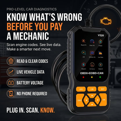AutoSage™ Car Diagnostic Scanner