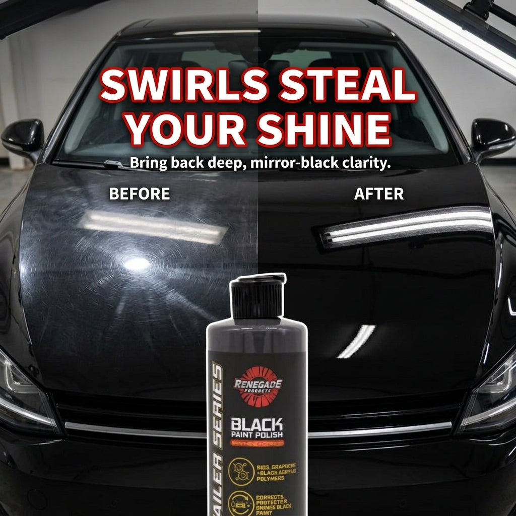 Bring Back That Deep, Mirror-Black Finish