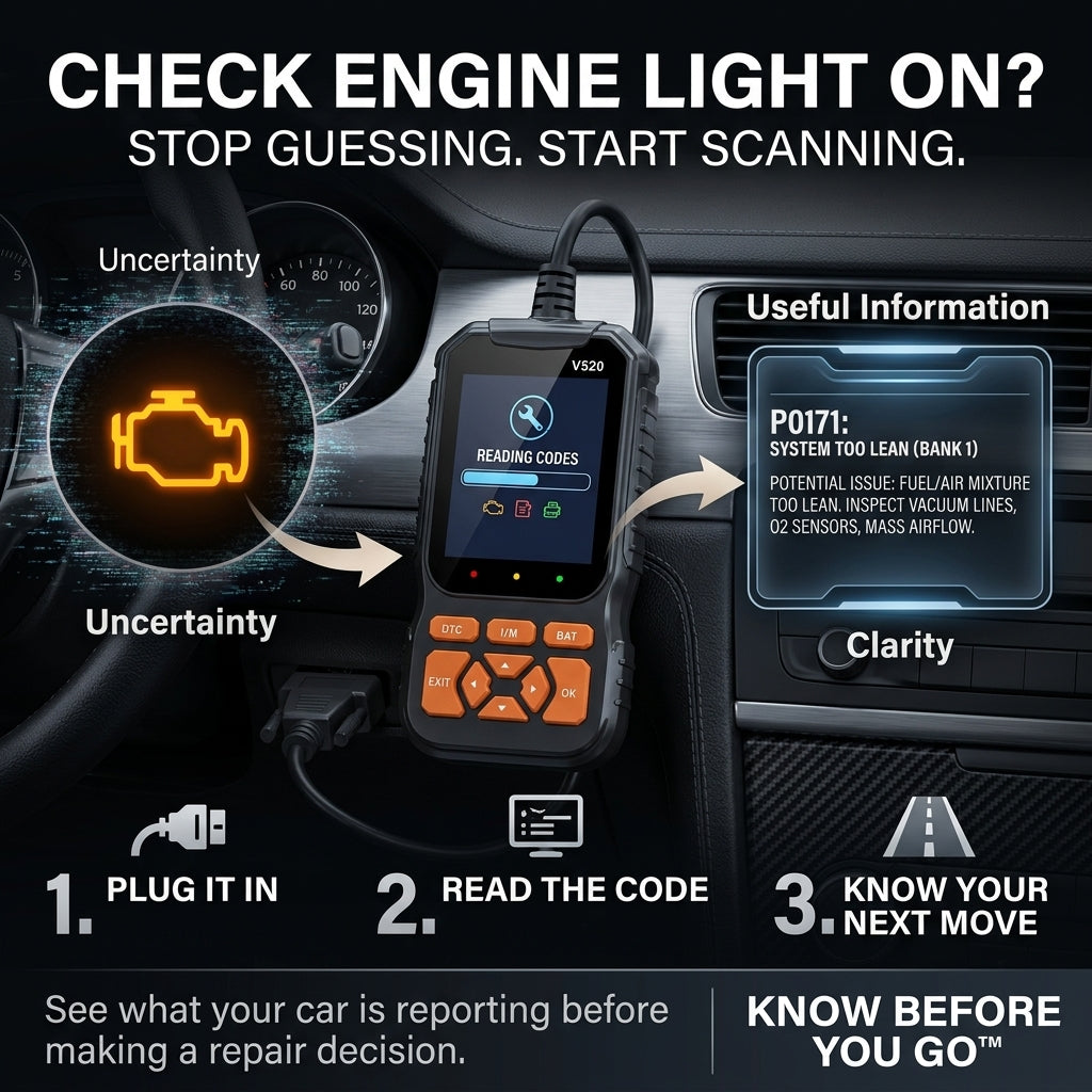 AutoSage™ Car Diagnostic Scanner
