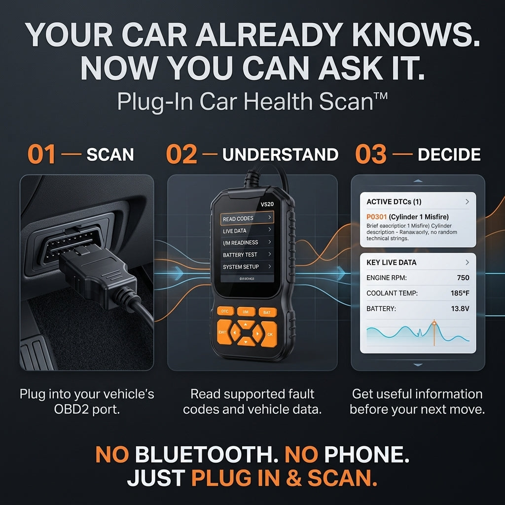 AutoSage™ Car Diagnostic Scanner