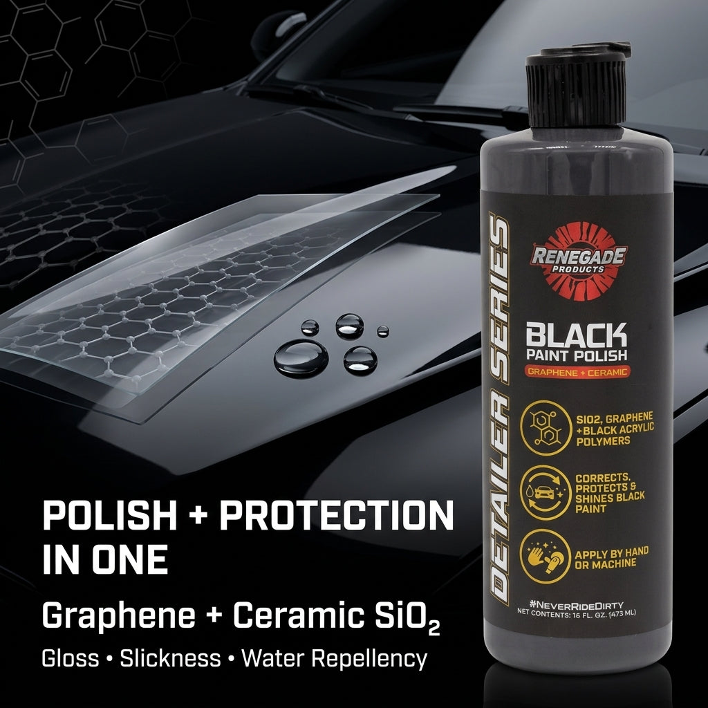 Bring Back That Deep, Mirror-Black Finish
