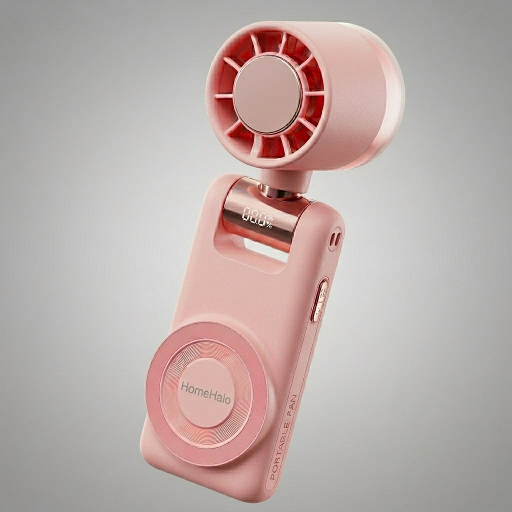 HomeHalo™ Pro – Pocket Sized High Speed Turbo Cooling Fan