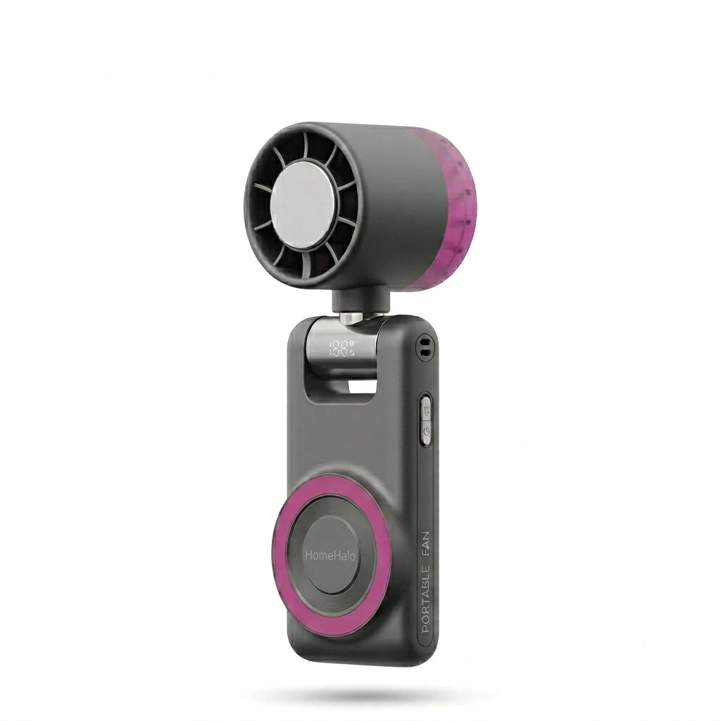 HomeHalo™ Pro – Pocket Sized High Speed Turbo Cooling Fan