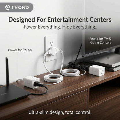 Turn One Outlet Into Power On Both Sides Of Your Room