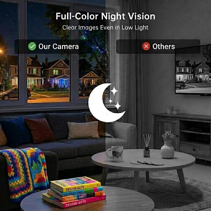 HomeHalo™ Guardian Clock Pro  Invisible Home Monitoring in Crystal-Clear 2K