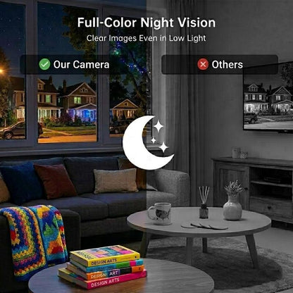 HomeHalo™ Guardian Clock Pro  Invisible Home Monitoring in Crystal-Clear 2K