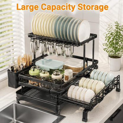 Foldable Over Sink Dish Drying Rack