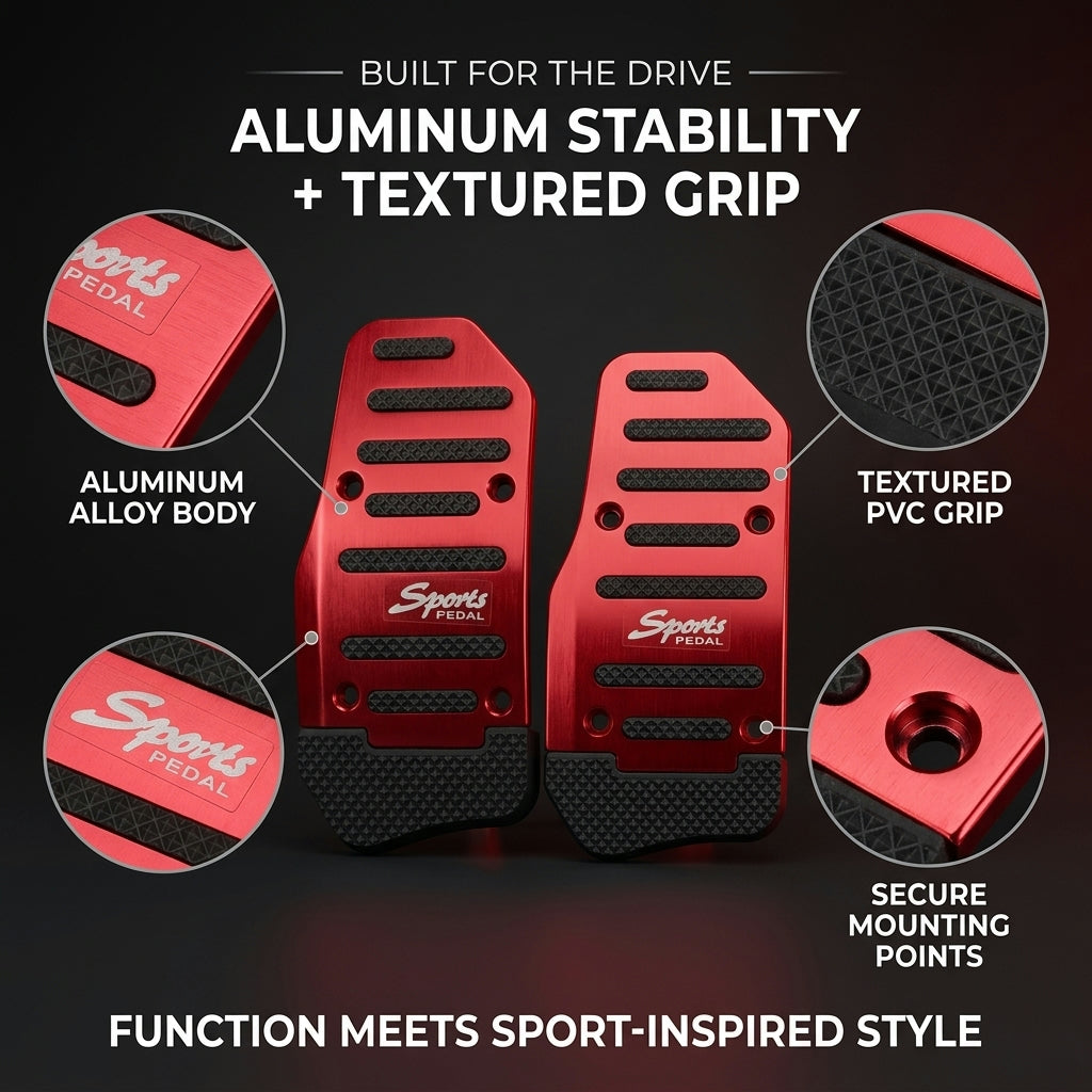 GripDrive™ Non-Slip Pedal Covers