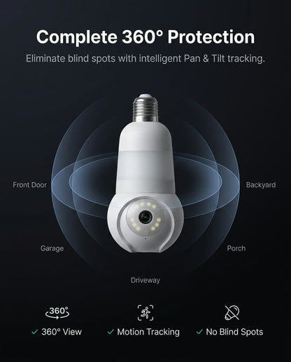 Luna Light Bulb Security Cam