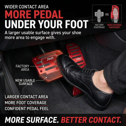 GripDrive™ Non-Slip Pedal Covers