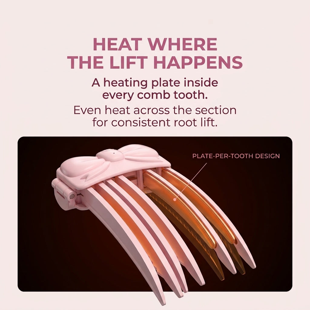 CrownLift™ Heated Root Volumizer Clip