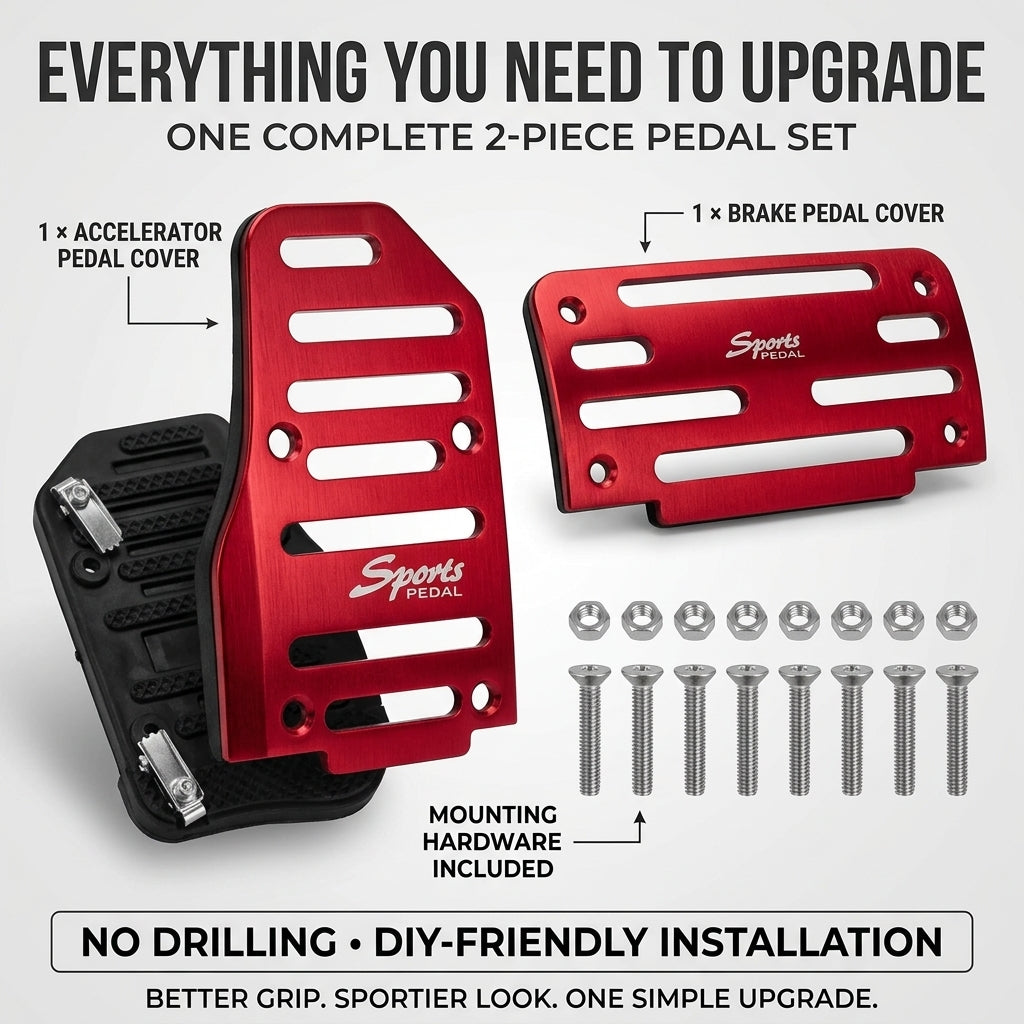 GripDrive™ Non-Slip Pedal Covers