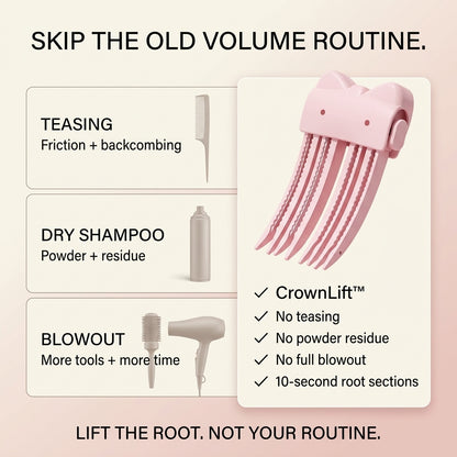CrownLift™ Heated Root Volumizer Clip