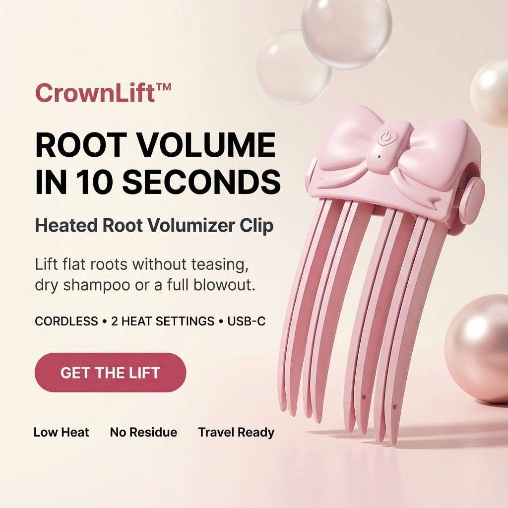 CrownLift™ Heated Root Volumizer Clip