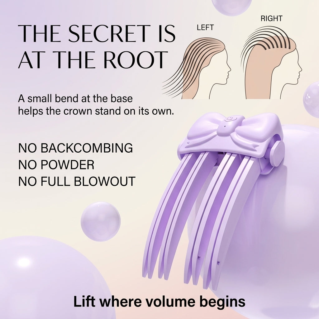 CrownLift™ Heated Root Volumizer Clip