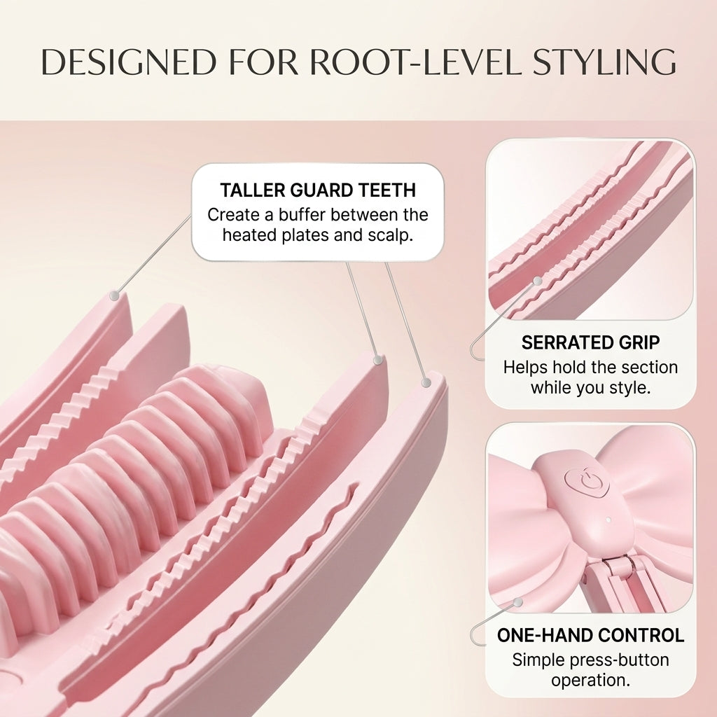 CrownLift™ Heated Root Volumizer Clip