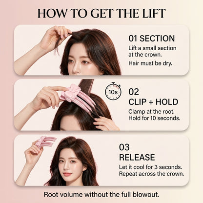 CrownLift™ Heated Root Volumizer Clip