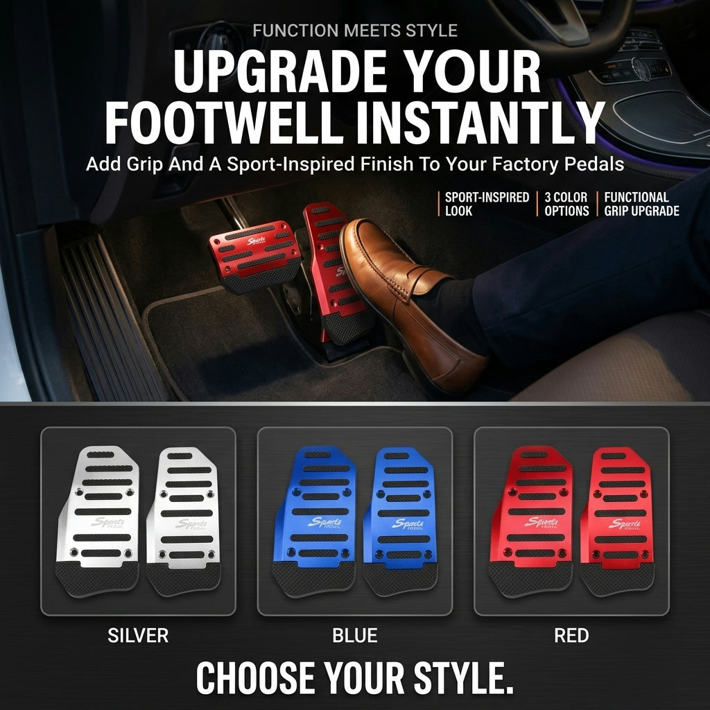 GripDrive™ Non-Slip Pedal Covers