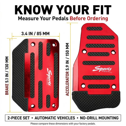 GripDrive™ Non-Slip Pedal Covers
