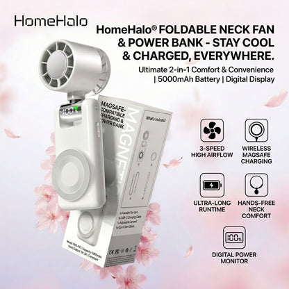 HomeHalo™ Pro – Pocket Sized High Speed Turbo Cooling Fan