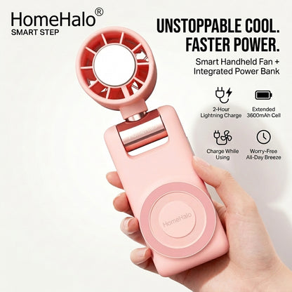 HomeHalo™ Pro – Pocket Sized High Speed Turbo Cooling Fan