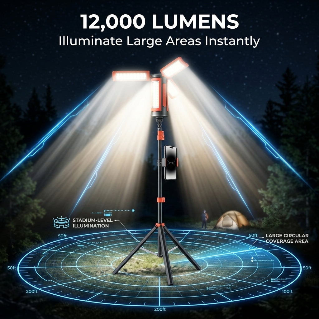 HaloStation™ Portable Lighting Station ⭐