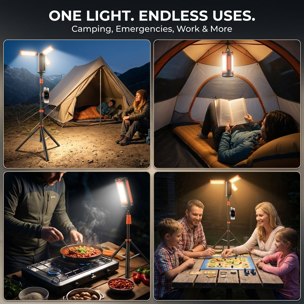 HaloStation™ Portable Lighting Station ⭐